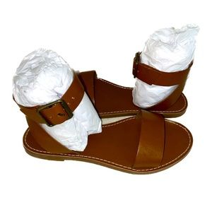 Madewell Ankle-Strap Leather Sandals